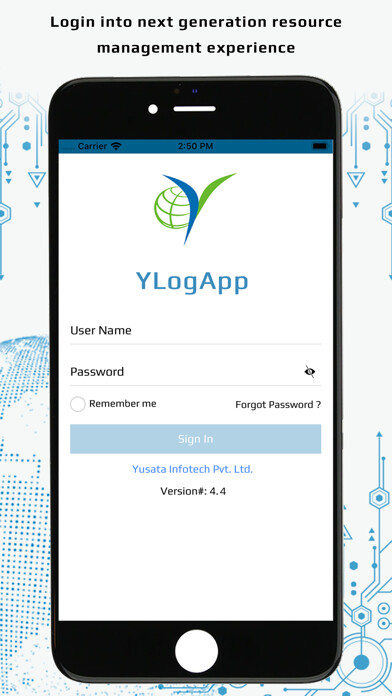 Emulate iPhone app YLogApp using MyAndroid
