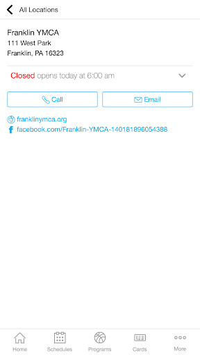 Emulate Android APK YMCA of Franklin Grove City Emulate Android APK YMCA of Franklin Grove City