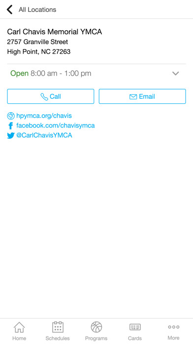 Emulate iPhone app YMCA of High Point using MyAndroid Emulate iPhone app YMCA of High Point using MyAndroid