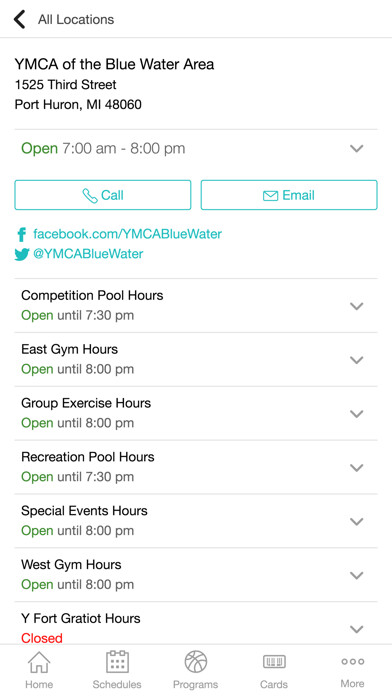 Emulate Android APK YMCA of the Blue Water Area Emulate Android APK YMCA of the Blue Water Area