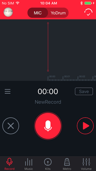 Emulate iPhone app YoDrum Pro using MyAndroid