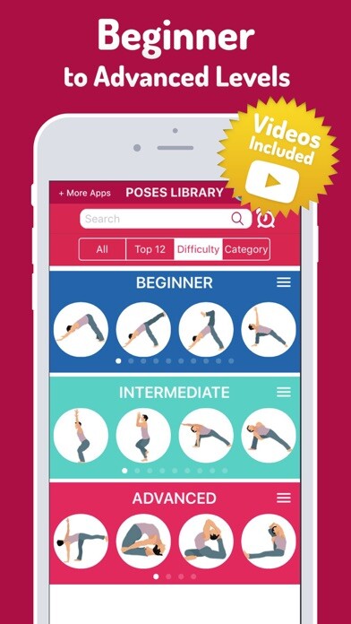 Emulate iPhone app Yoga App - Yoga for Beginners using MyAndroid Emulate iPhone app Yoga App - Yoga for Beginners using MyAndroid