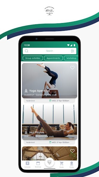 Emulate Android APK Yogacentrum Tilburg