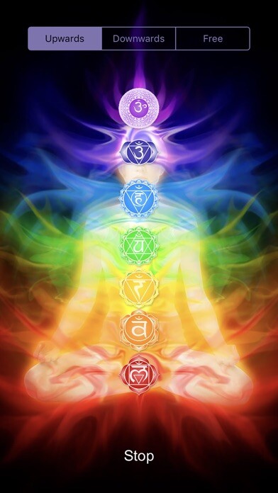 Emulate iPhone app Yoga Deep Meditation using MyAndroid