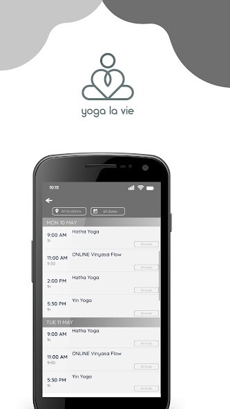 Emulate iPhone app Yoga La Vie using MyAndroid Emulate iPhone app Yoga La Vie using MyAndroid