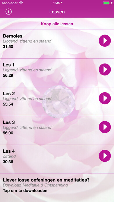 Emulate iPhone app Yoga met je ogen dicht using MyAndroid Emulate iPhone app Yoga met je ogen dicht using MyAndroid