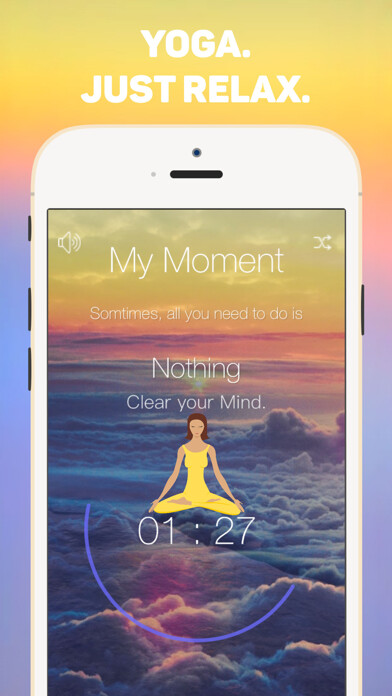 Emulate iPhone app Yoga Moment : Relaxing Sounds HD - White Noise,Oriental Meditation & mindfulness Positive thinking using MyAndroid Emulate iPhone app Yoga Moment : Relaxing Sounds HD - White Noise,Oriental Meditation & mindfulness Positive thinking using MyAndroid