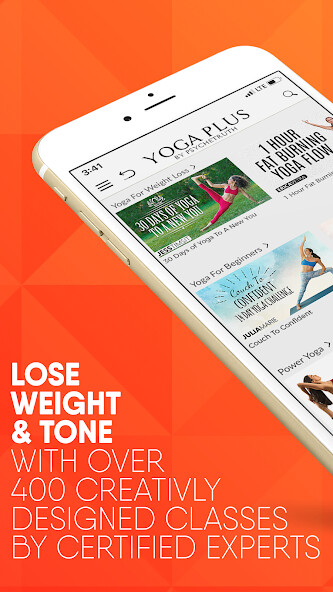 Emulate iPhone app Yoga Plus by Psychetruth using MyAndroid