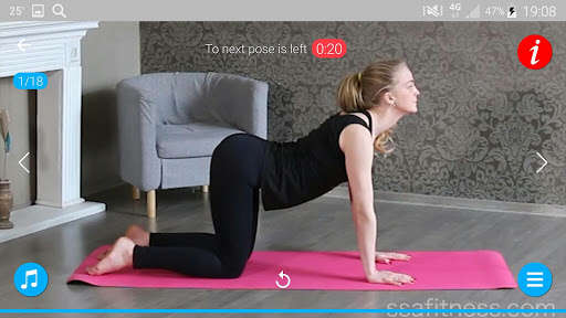 Run android online APK Yoga Poses and Asanas for Relief of Back Pain from MyAndroid or emulate Yoga Poses and Asanas for Relief of Back Pain using MyAndroid