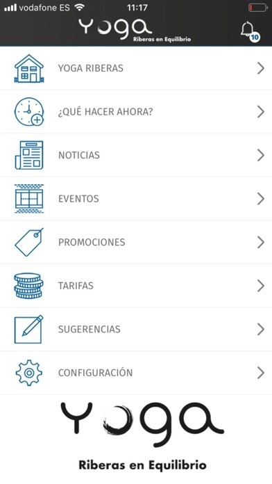 Emulate iPhone app Yoga Riberas using MyAndroid Emulate iPhone app Yoga Riberas using MyAndroid