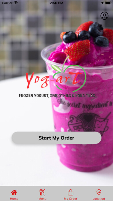 Emulate iPhone app Yog-art Frozen Yogurt using MyAndroid Emulate iPhone app Yog-art Frozen Yogurt using MyAndroid