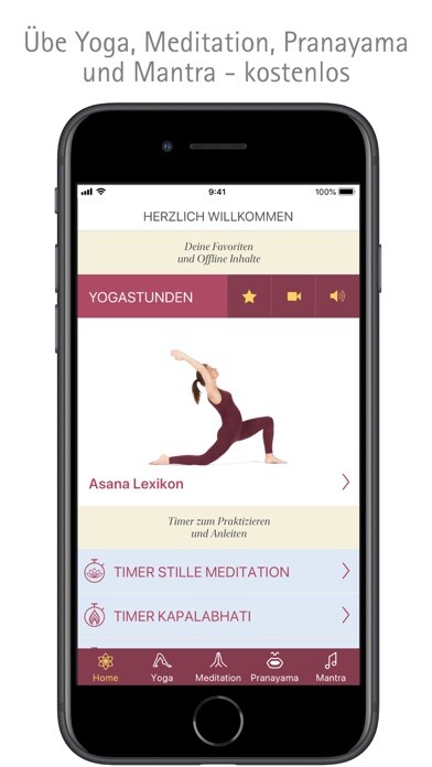 Emulate iPhone app Yoga Vidya - Yoga & Meditation using MyAndroid Emulate iPhone app Yoga Vidya - Yoga & Meditation using MyAndroid