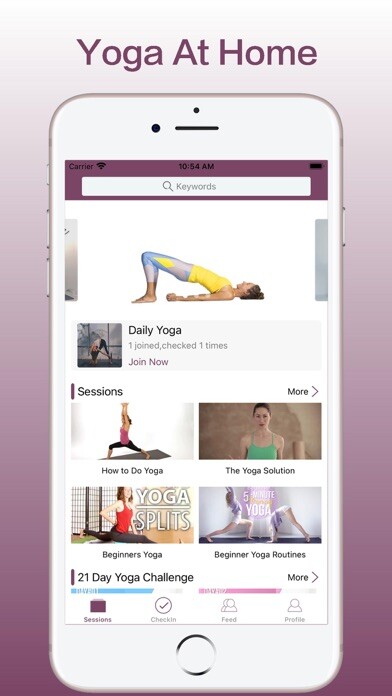 Emulate iPhone app Yoga Workout-Do Yoga At Home using MyAndroid Emulate iPhone app Yoga Workout-Do Yoga At Home using MyAndroid