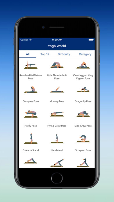 Emulate iPhone app Yoga World - Poses & Classes using MyAndroid Emulate iPhone app Yoga World - Poses & Classes using MyAndroid