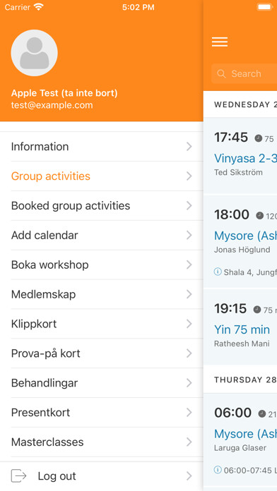 Emulate iPhone app Yogayama using MyAndroid Emulate iPhone app Yogayama using MyAndroid