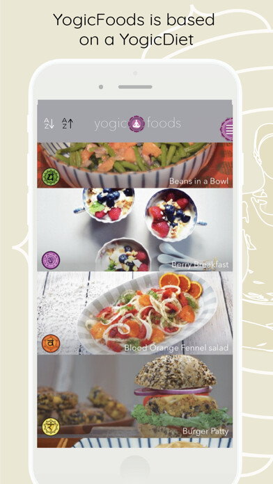 Emulate iPhone app YogicFoods using MyAndroid Emulate iPhone app YogicFoods using MyAndroid