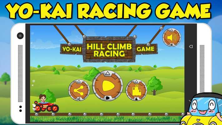 Emulate Android APK Yo-kai Hill Climb Racing Game