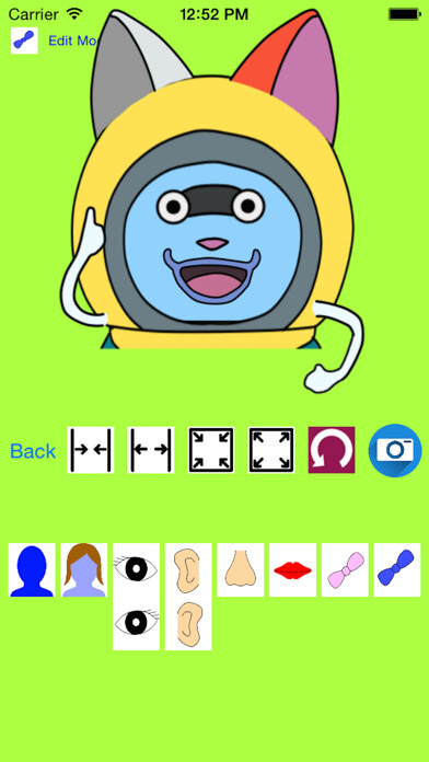 Emulate iPhone app Yo-kai Maker for Yo-kai Watch using MyAndroid