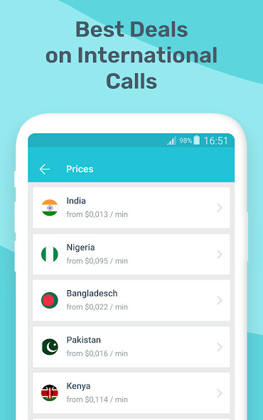 Run android online APK Yolla: International Calling from MyAndroid or emulate Yolla: International Calling using MyAndroid