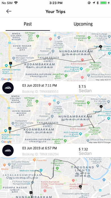 Emulate iPhone app Yolocabs Driver using MyAndroid