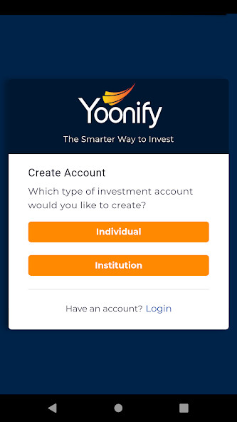 Run android online APK Yoonify Investments from MyAndroid or emulate Yoonify Investments using MyAndroid