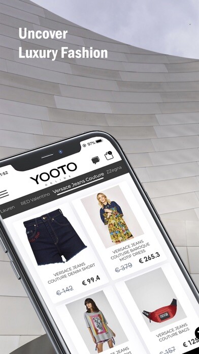 Emulate iPhone app Yooto.online-Designer Clothing using MyAndroid Emulate iPhone app Yooto.online-Designer Clothing using MyAndroid