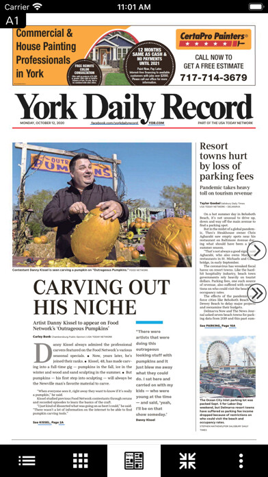 Run android online APK York Daily Record eEdition from MyAndroid or emulate York Daily Record eEdition using MyAndroid