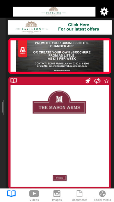 Emulate iPhone app York Pavilion Hotel using MyAndroid Emulate iPhone app York Pavilion Hotel using MyAndroid