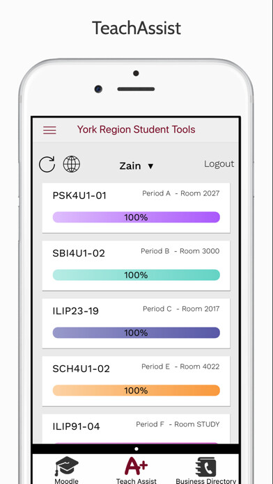 Emulate iPhone app York Region Student Tools using MyAndroid Emulate iPhone app York Region Student Tools using MyAndroid
