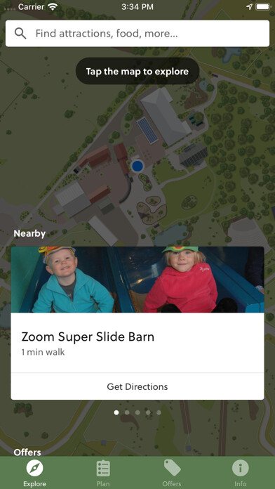 Emulate iPhone app Yorkshire Wildlife Park using MyAndroid