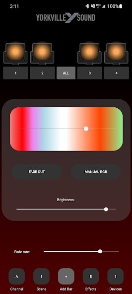 Emulate iPhone app Yorkville LP Control using MyAndroid Emulate iPhone app Yorkville LP Control using MyAndroid