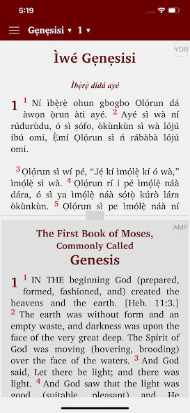 Run android online APK Yoruba Bible - AMP, NIV, KJV from MyAndroid or emulate Yoruba Bible - AMP, NIV, KJV using MyAndroid