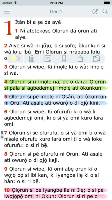 Emulate iPhone app Yoruba Bible Holy Version using MyAndroid Emulate iPhone app Yoruba Bible Holy Version using MyAndroid