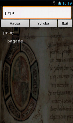 Run android online APK Yoruba Hausa Dictionary from MyAndroid or emulate Yoruba Hausa Dictionary using MyAndroid