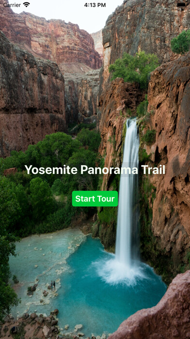 Emulate iPhone app Yosemite Panorama Trail using MyAndroid
