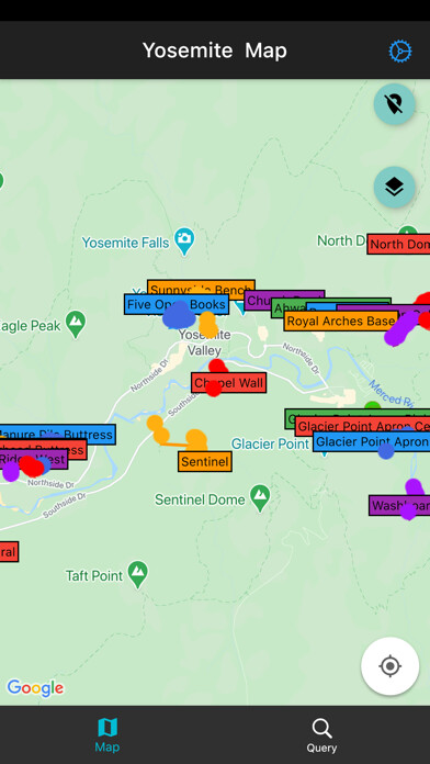 Emulate iPhone app Yosemite Valley Climbing Guide using MyAndroid Emulate iPhone app Yosemite Valley Climbing Guide using MyAndroid