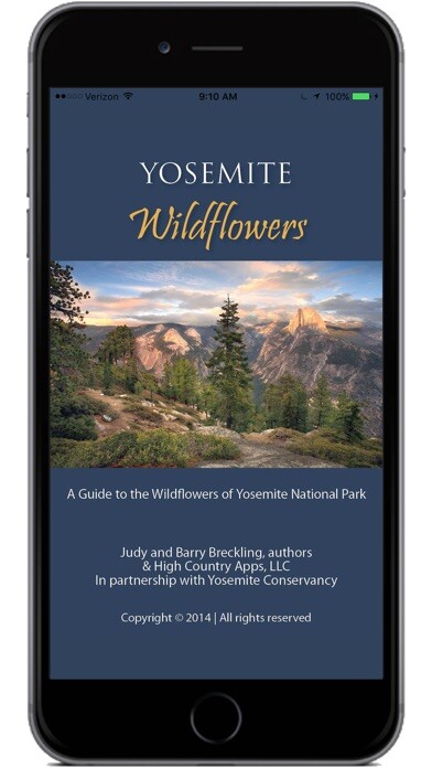 Emulate iPhone app Yosemite Wildflowers using MyAndroid Emulate iPhone app Yosemite Wildflowers using MyAndroid