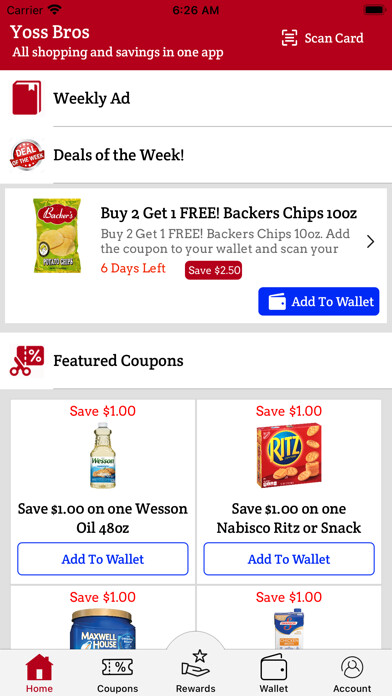 Emulate iPhone app Yoss Bros Grocery using MyAndroid Emulate iPhone app Yoss Bros Grocery using MyAndroid