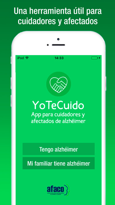 Emulate iPhone app YoTeCuido Alzheimer using MyAndroid Emulate iPhone app YoTeCuido Alzheimer using MyAndroid