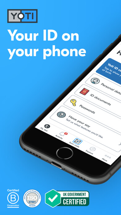 Emulate iPhone app Yoti - Your digital identity using MyAndroid Emulate iPhone app Yoti - Your digital identity using MyAndroid