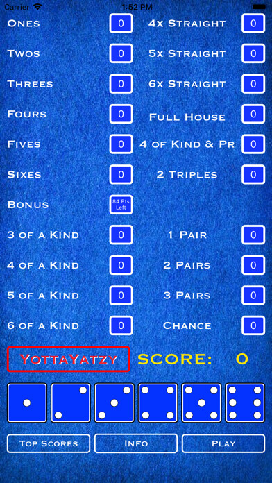 Emulate iPhone app YottaYatzy using MyAndroid