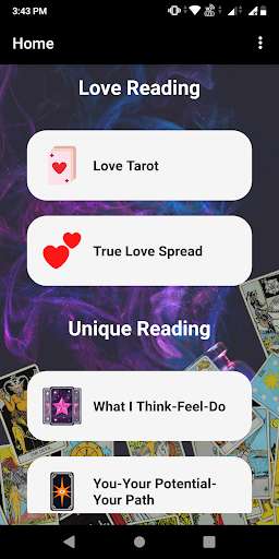 Run android online APK You are the Secret. Let Tarot Explore you. from MyAndroid or emulate You are the Secret. Let Tarot Explore you. using MyAndroid