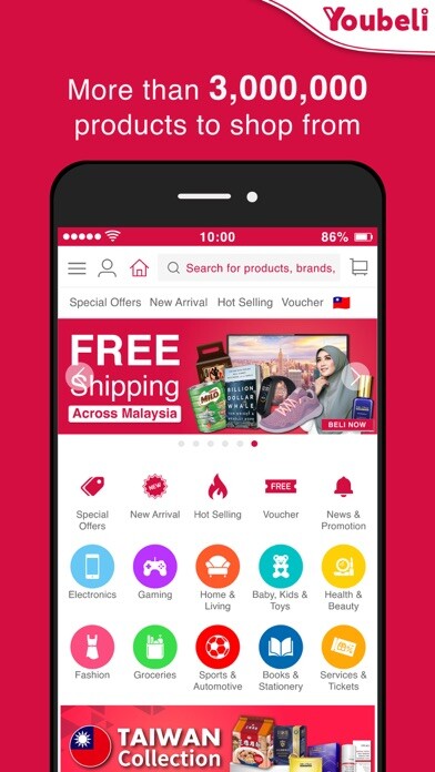 Emulate iPhone app Youbeli Online Shopping using MyAndroid Emulate iPhone app Youbeli Online Shopping using MyAndroid