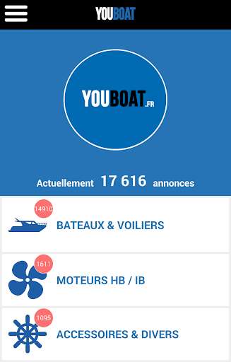 Run android online APK Youboat - Annonces de Bateaux from MyAndroid or emulate Youboat - Annonces de Bateaux using MyAndroid