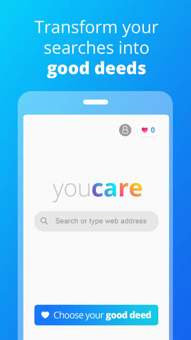 Emulate iPhone app YouCare - Search Engine using MyAndroid Emulate iPhone app YouCare - Search Engine using MyAndroid
