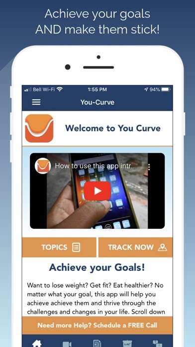 Emulate iPhone app You-Curve using MyAndroid Emulate iPhone app You-Curve using MyAndroid