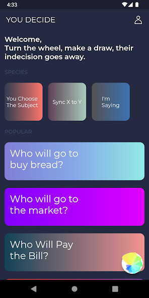 Run android online APK You Decide - Randomize from MyAndroid or emulate You Decide - Randomize using MyAndroid Run android online APK You Decide - Randomize from MyAndroid or emulate You Decide - Randomize using MyAndroid