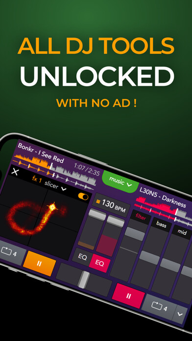 Emulate iPhone app YouDJ Mixer - DJ music app using MyAndroid Emulate iPhone app YouDJ Mixer - DJ music app using MyAndroid