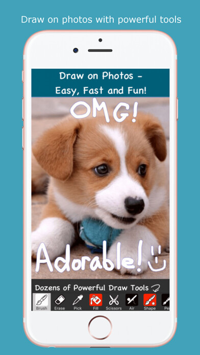 Emulate iPhone app You Doodle - draw on photos using MyAndroid Emulate iPhone app You Doodle - draw on photos using MyAndroid