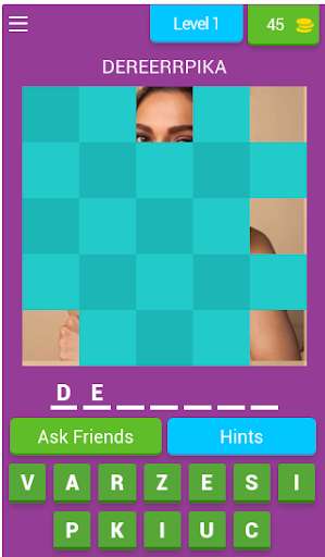 Run android online APK You Guess Heroine Name from MyAndroid or emulate You Guess Heroine Name using MyAndroid